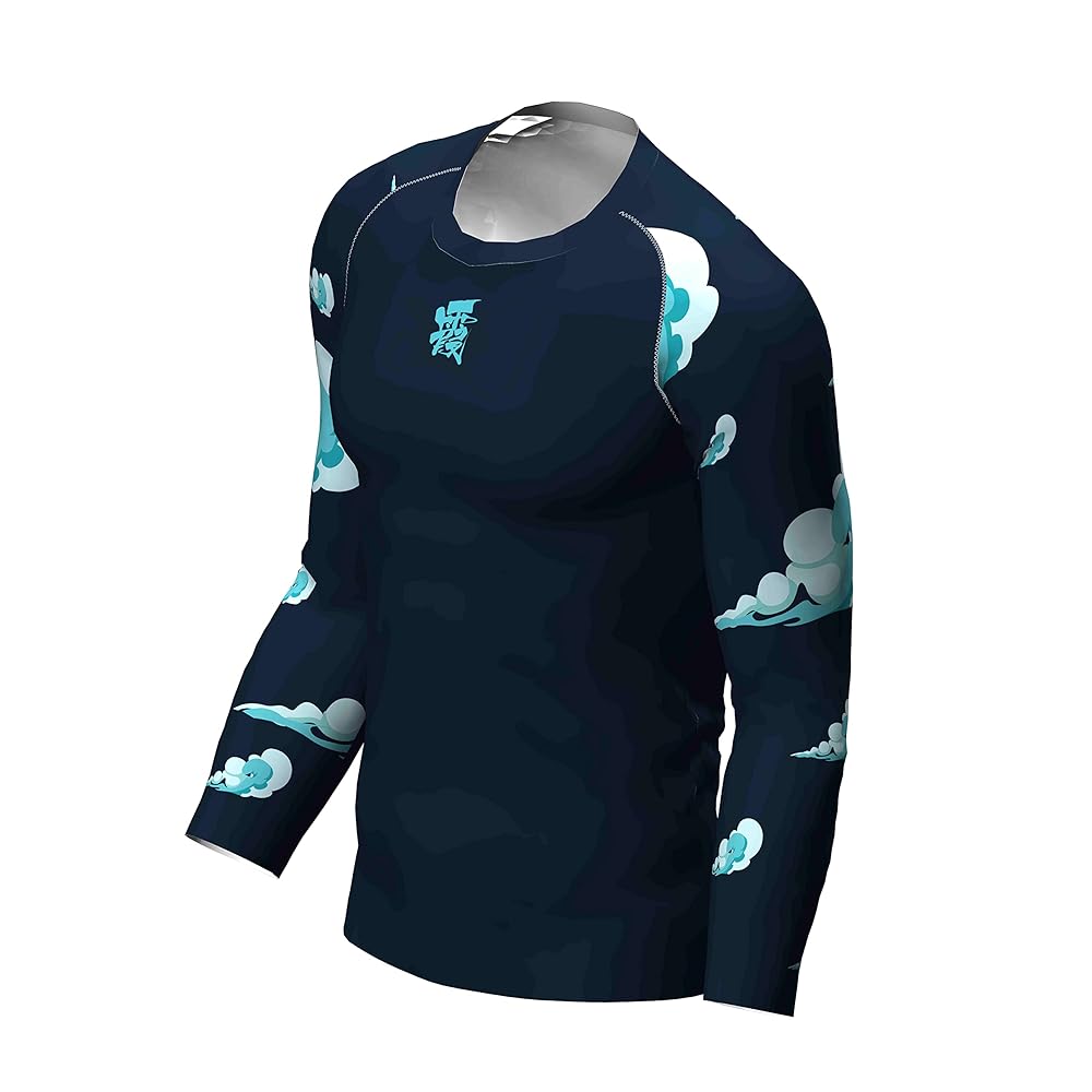 Demon Slayer Inspired Rash Guard Mist Hashira Muichiro